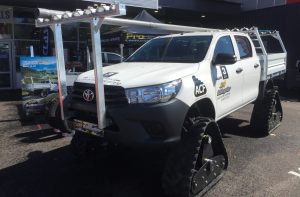 Toyota Hilux chenille